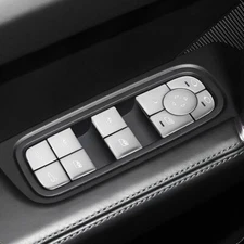Car Door Window Glass Lift Button Cover Trim Fit For 2012-2021 Porsche Cayenne