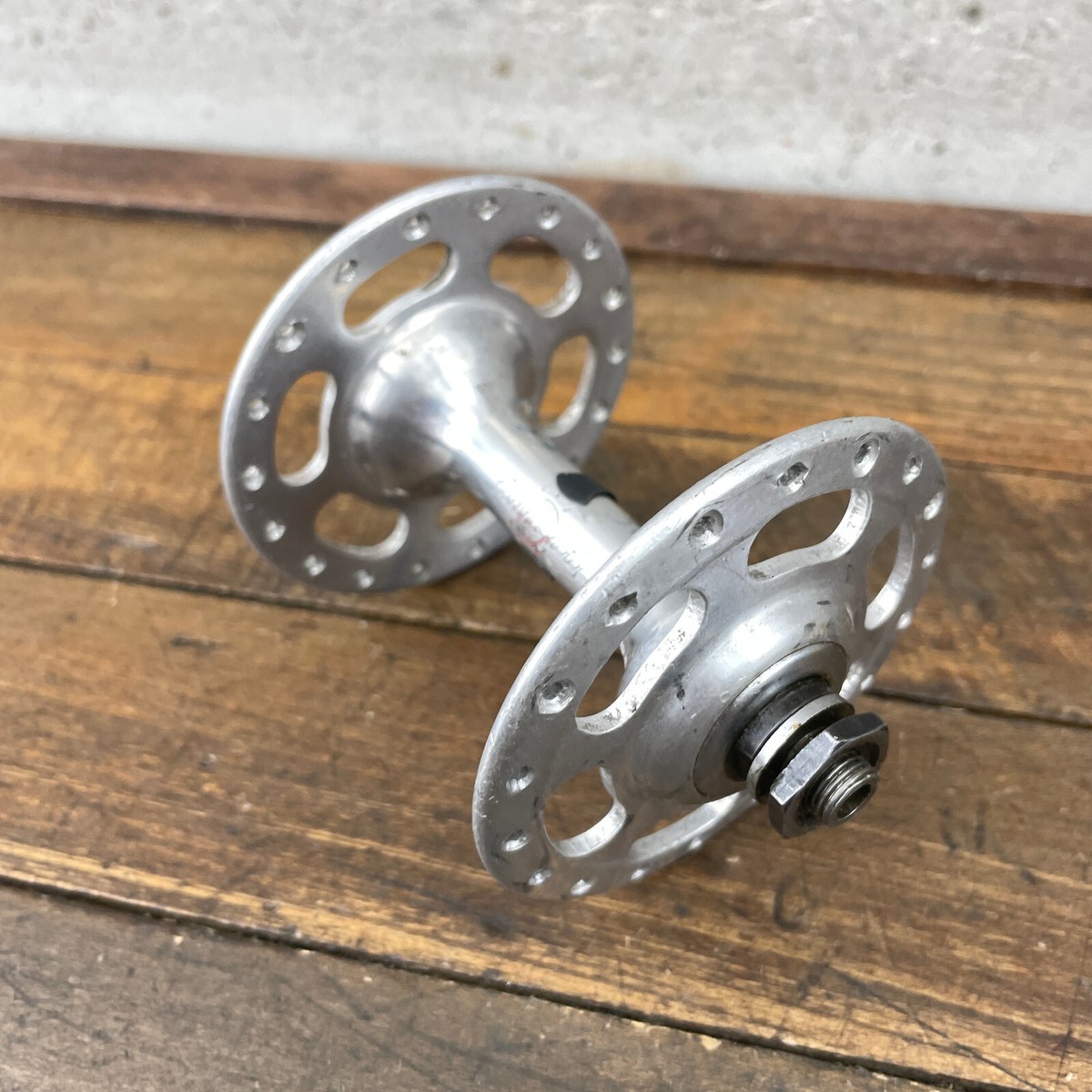 Vintage Campagnolo Record Front Hub High Flange 36 Hole 36h