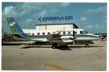 FL Florida Fort Lauderdale Embraer Finair Express Airplane Air Plane Postcard