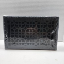 Decortive Floor Wall and Ceiling Duct 12"X7" Matte Black