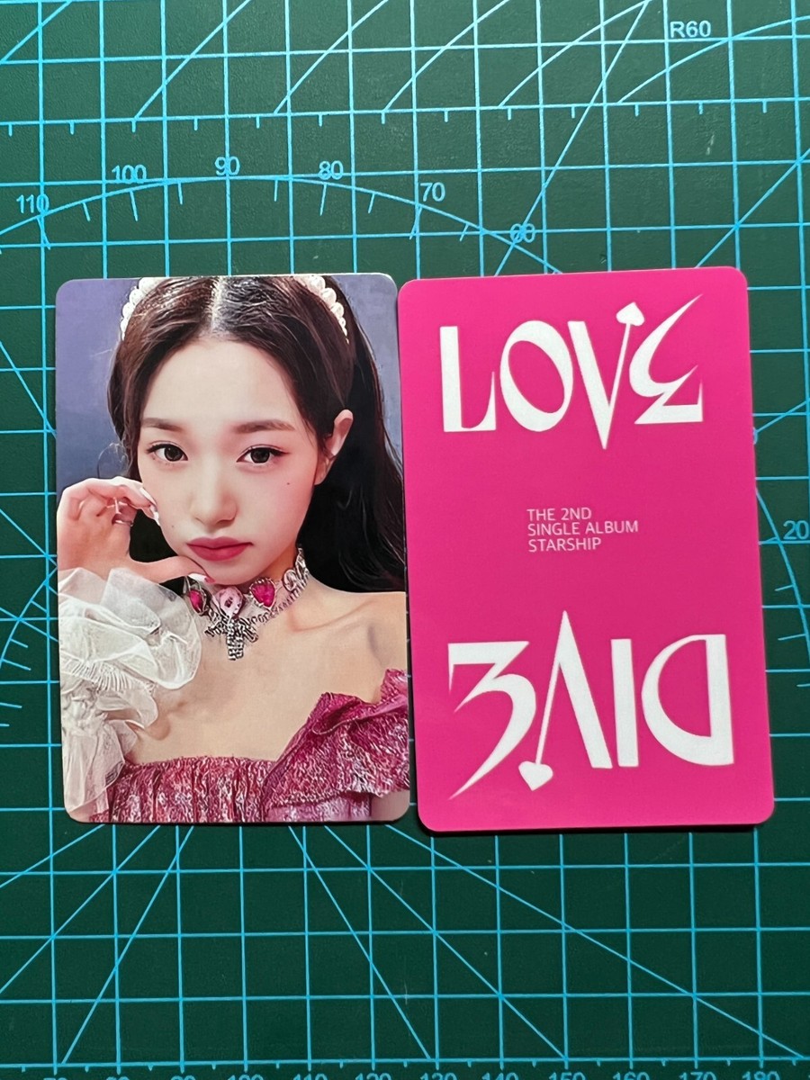 Wonyoung photocard IVE love dive afterlike mokketshop