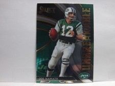 2020 Panini Select Unbreakable Joe Namath #U2 HOF