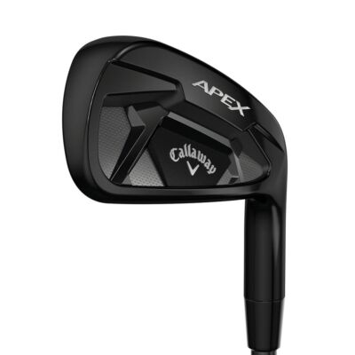 CALLAWAY APEX 21 BLACK 6 IRON STEEL STIFF | eBay