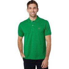 Authentic Lacoste Mens Legacy Short Sleeve L.12.12 Slim Fit Polo Shirt Green NEW