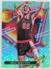 2023-24 Topps Cosmic Chrome Basketball - /149 Aqua Equinox #105 - BILL WALTON