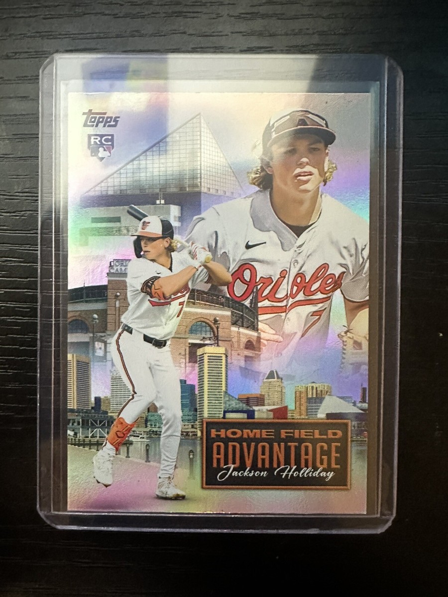 2024 Topps Update JACKSON HOLLIDAY RC HFA ORIOLES Home Field 