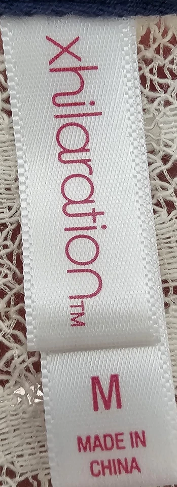 Camisa blusa Xhilaration para mujer talla M mediana sin mangas cuello redondo Foto 2 de 4