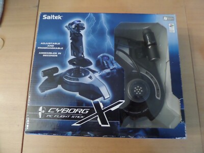 Saitek Cyborg X + Box Manual & Software  USB