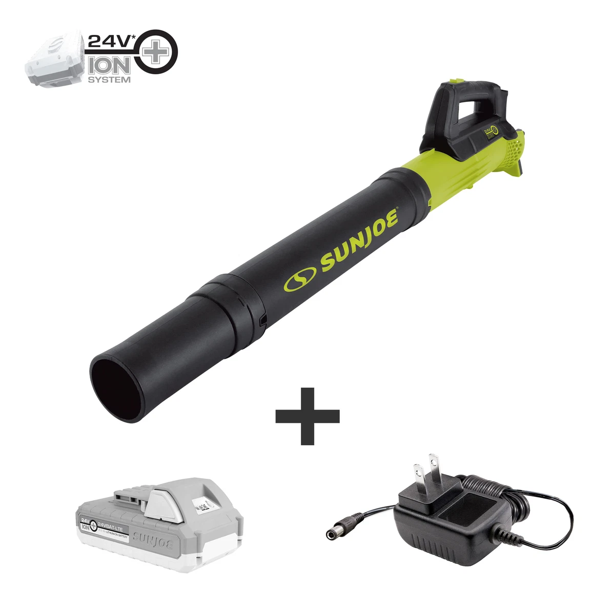 Image of Sun Joe 24V-TB-LTE-RM Cordless Leaf Blower