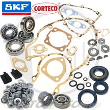 KIT REVISIONE MOTORE COMPLETO CON CUSCINETTO A RULLI NU204 VESPA 50 SPECIAL