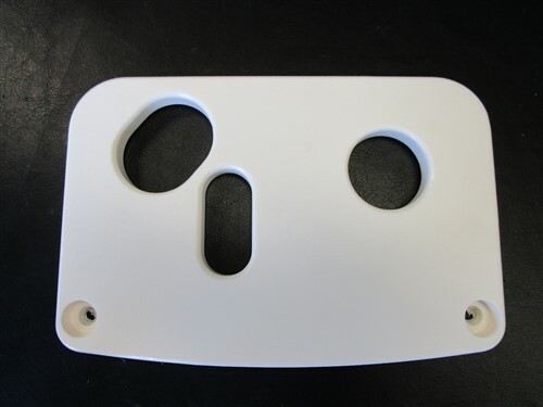 TRACKER 143135L PLASTIC CUP AND TOOL HOLDER SET OF (2) CREAM MARINE BOAT