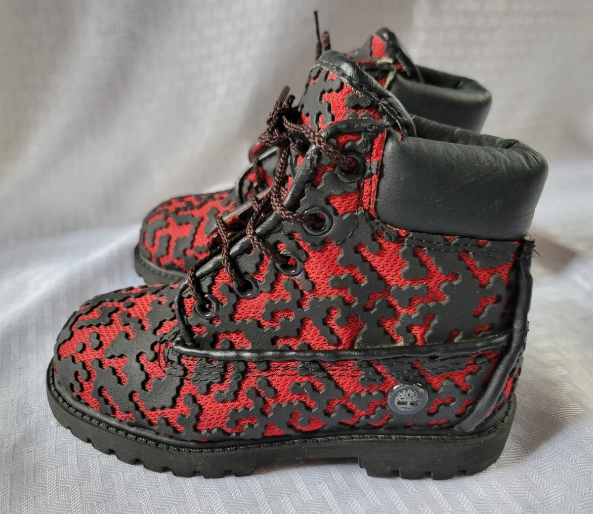 RARE Timberland Youth Vent Tech Series RED SOLD OUT Size 1 1 M