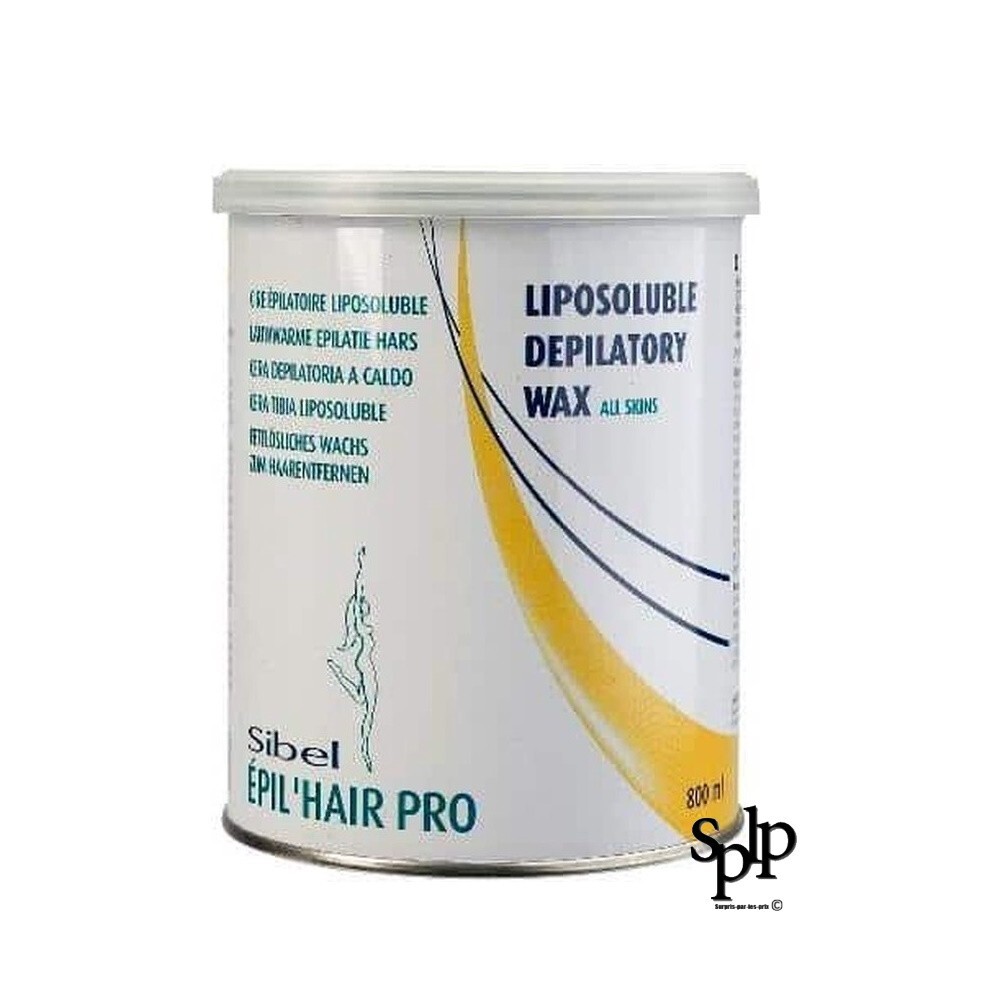 Sibel Depilatory Wax Liposoluble All Skin Types Yellow 800 ml