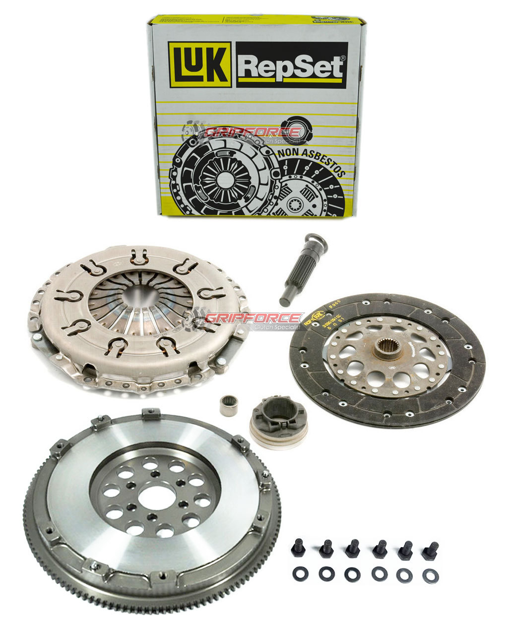 LUK CLUTCH KIT & RACE FLYWHEEL FOR 97-00 AUDI A4 QUATTRO VW PASSAT 1.8T 1.8 TURB