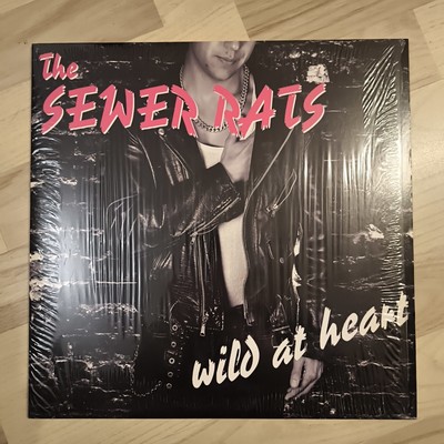 The Sewer Rats - Wild At Heart White LP Vinyl Kings of Nuthin Rezurex Klingonz