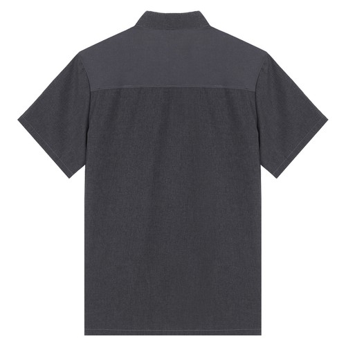 Mens Short Sleeve Chef Coats Jacket Kitchen Restaurant Hotel Cooking Work Shirts - Picture 9 of 81