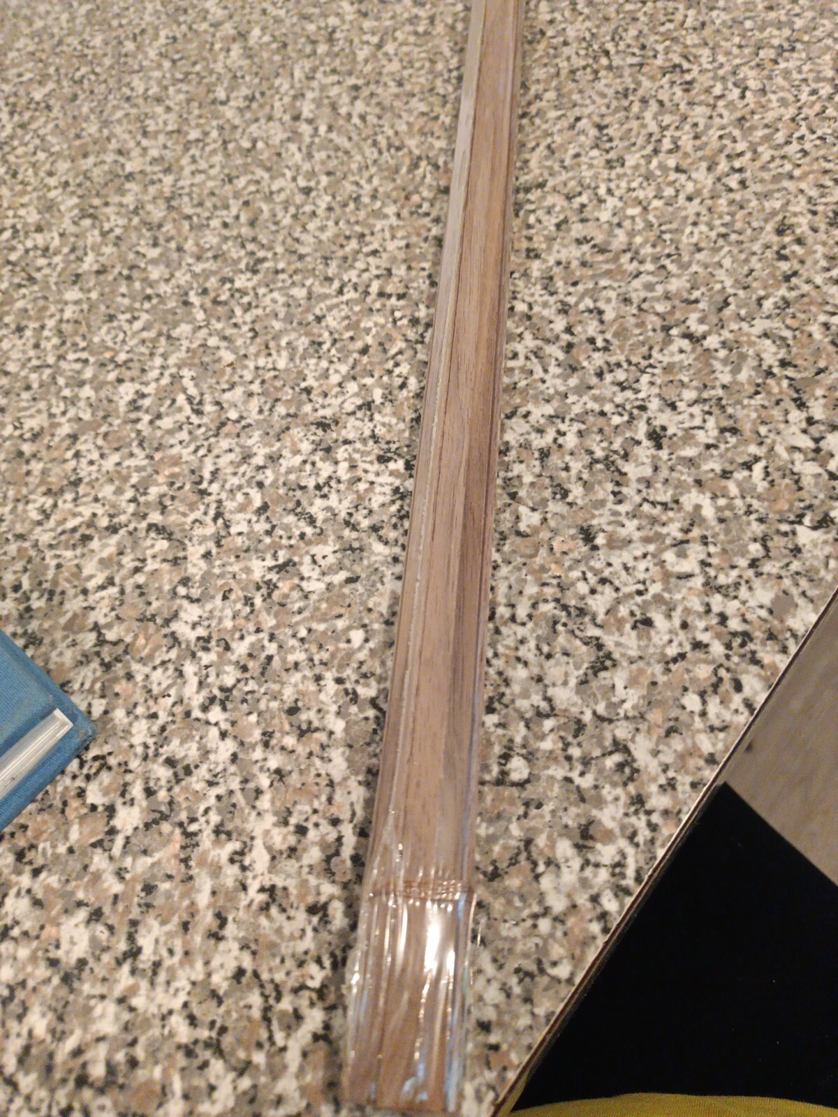 Dollhouse Walnut Trim For Molding Doors Windows 20 Pieces One And 1/16 *  1/4