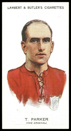 Lambert & Butler - 'Footballers 1930-31' (1930) - T. Parker (The Arsenal)