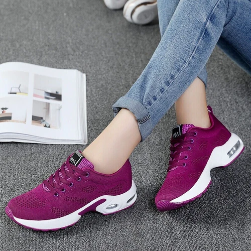 Women's Orthopedic Elastic Cushion Sports Shoes Orthopedic Diabetic Running - Picture 11 of 38