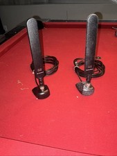 Lot Of 2 Cisco 4G-LTE-ANTM-D Antenna W/ Base  Cable