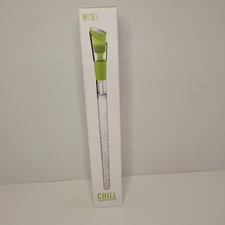 HOST CHILL Cooling Pour Spout Perfectly Chilled Wine Drip Free Cork - Green