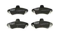 Hart 215 273 BremsbeläGe Set, Scheibenbremse FüR Ford