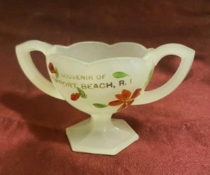 Antique Clam Broth Newport Beach Rhode Island Souvenir Sugar