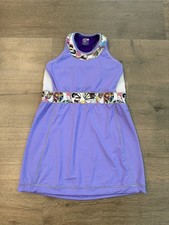 DeSoto Triathlon Athletic Running Workout Tank Top Purple L Women
