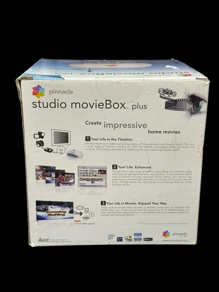 Pinnacle Studio MovieBox Plus Video HD Editing System - Sealed in Original Box - - Image 3 of 4