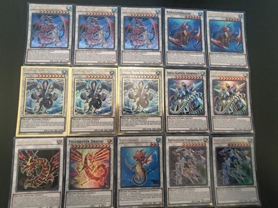 Yu-Gi-Oh! Komplettes 53 Karten - Eisbarriere Drachen Synchro Deck