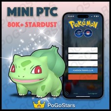 Pok mon PTC Go - Shiny Bulbasaur - 80K Stardust  Read Description  
