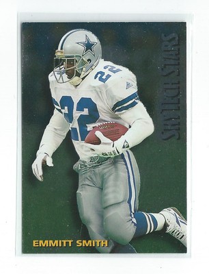 1994 SkyBox Premium SkyTech Stars #ST2 Emmitt Smith Cowboys