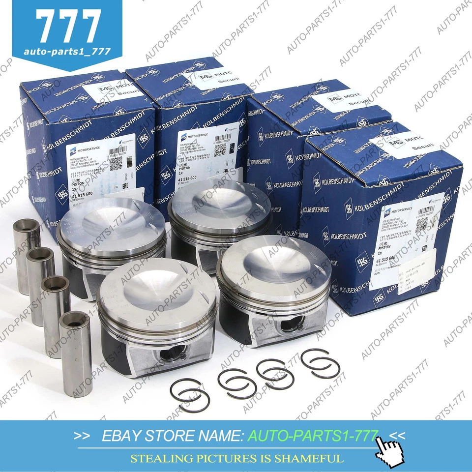 Engine Pistons Rings Gaskets Bolts Rebuild Kit For VW AUDI A3 A4 2.0TFSI BWT BPY Foto 2 de 4