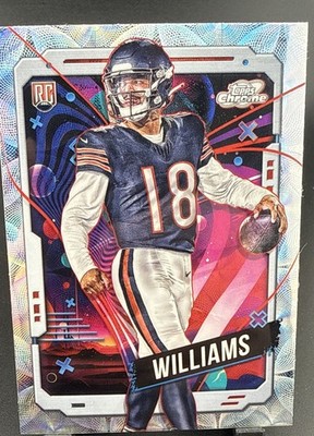 2024 Topps Cosmic Chrome - Rookies Caleb Williams #118 Nucleus Refractor (RC)
