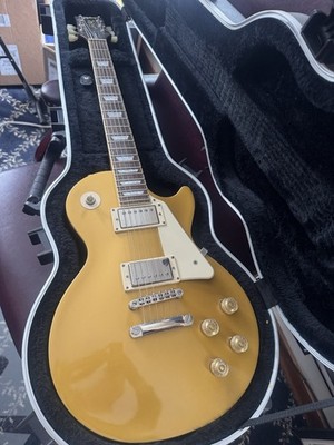 Epiphone Les Paul Standard 50's Goldtop w/ SKB harkdcase