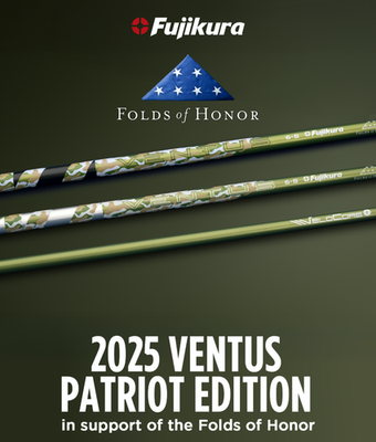 NEW 2025 Fujikura Ventus VeloCore+ Folds of Honor Camo Black 6
