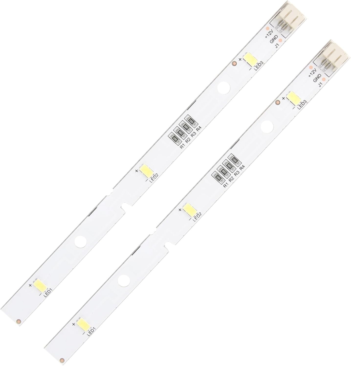 2Pcs LED Strip Light for RONGSHENG/HISENSE Refrigerator Replacement LED Strip L