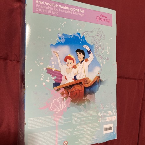 Disney Parks Ariel and Eric Wedding Doll Set – The Little Mermaid New - Picture 8 of 14