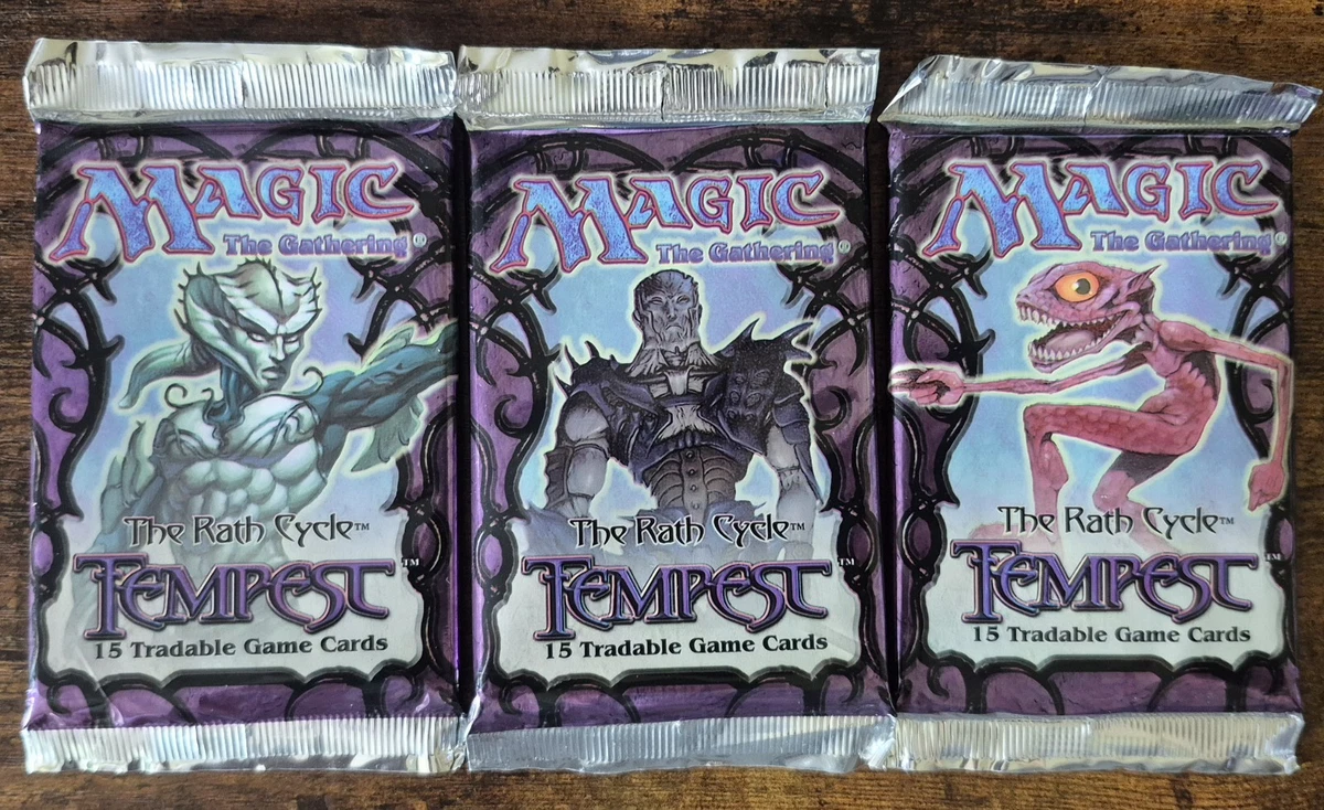 Magic: The Gathering Tempest Sealed Collectible Card Game Packs