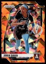 2024 Panini Prizm WNBA #91 Jordin Canada Ice Orange Prizms