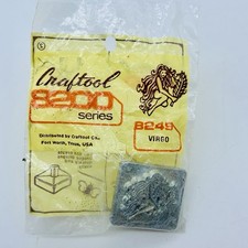 Vintage Rare Leather Figure Carving Working Tool Craftool USA Stamp 8249 Virgo