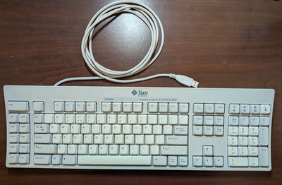 U26940 Sun Microsystems 3201367 Type7 USB UNIX Layout Keyboard  Tested