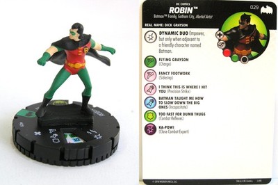 Heroclix - #029 Robin - DC Batman the Animated Series