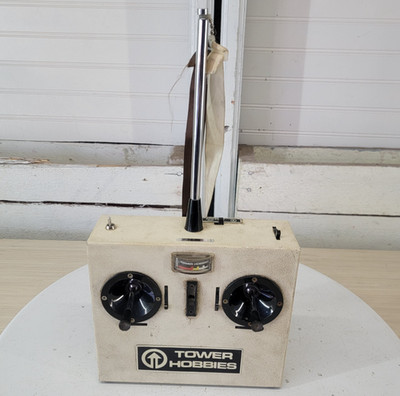 Vintage Tower Hobbies System 500 RC Airplane Transmitter Untested