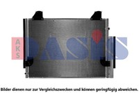 AKS Dasis Kondensator, Klimaanlage 212156N FüR Toyota