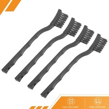 4 Set Antistatic ESD Brush Plastic Handle Nylon Cleaning Brushes 15x30mm