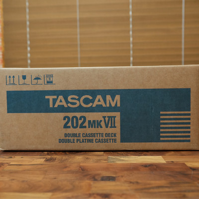 TASCAM 202MKVII Doppel Kassettendeck 100V