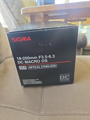 Sigma 18-250mm F3.5-6.3 DC Macro OS HSM Lens for Nikon Digital SLR Cameras