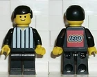 LEGO 2002 Japan Coca- Coka World Cup Referee 4454 Minifigure Rare Vintage Japan