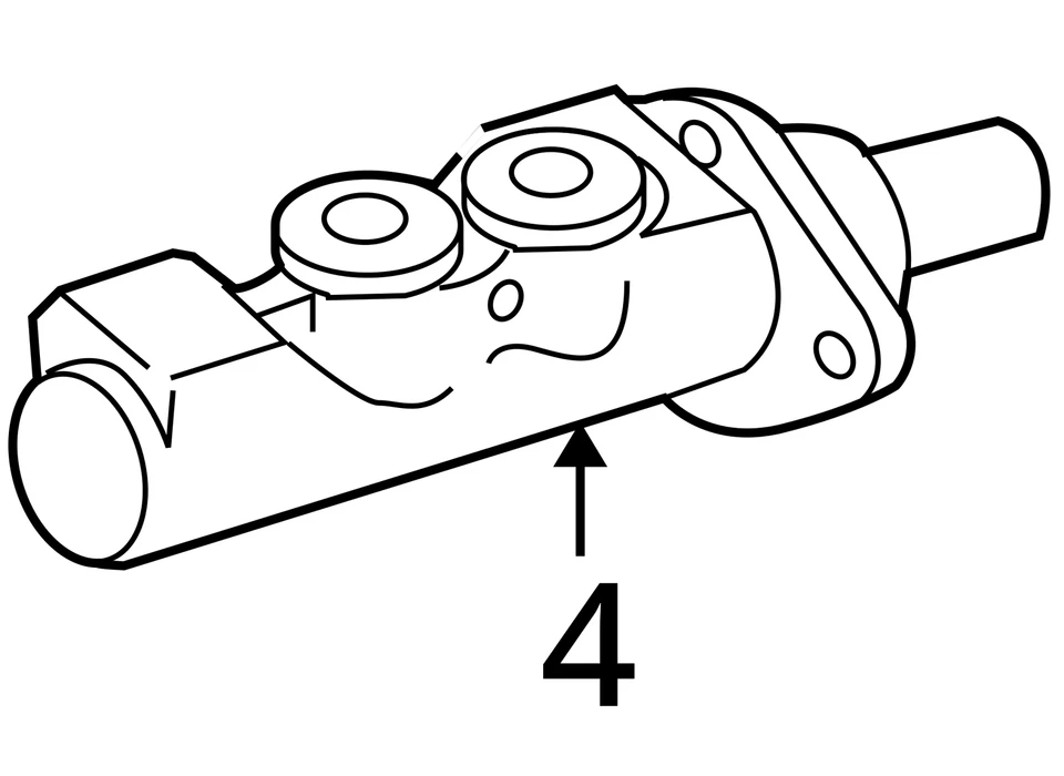 Master Cylinder AUDI TT 03 04 05 06 - Image 4 of 4